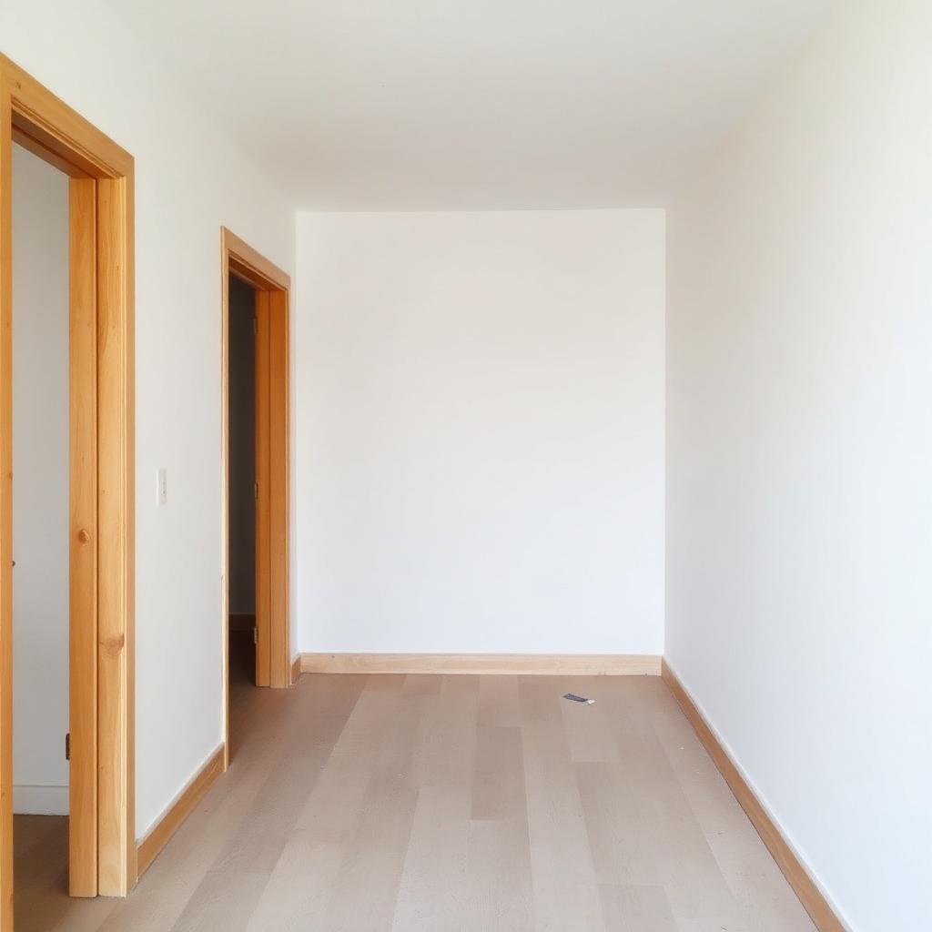 Før: Garderobe i entré